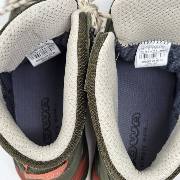 LOWA RENEGADE GTX MID WS - GREY GREEN/PANNA HIKING BOOTS WOMEN'S SIZE 9.5 TRAIL - Picture 8 of 12